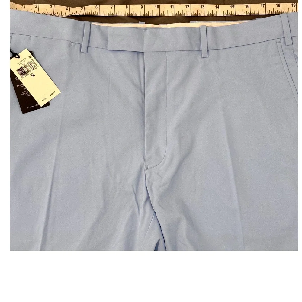 RLX Ralph Lauren Golf Tailored Fit‎ Shorts Mens 38 Light Blue NWT